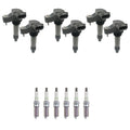 Set of 6 Ignition Coils & NGK Platinum Spark Plugs for Camaro CTS Impala (V6)