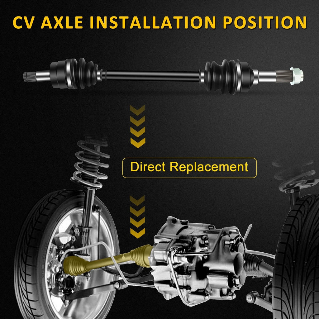 Front Driver Side CV Axle for Yamaha Rhino 450 660 (2006–2007)