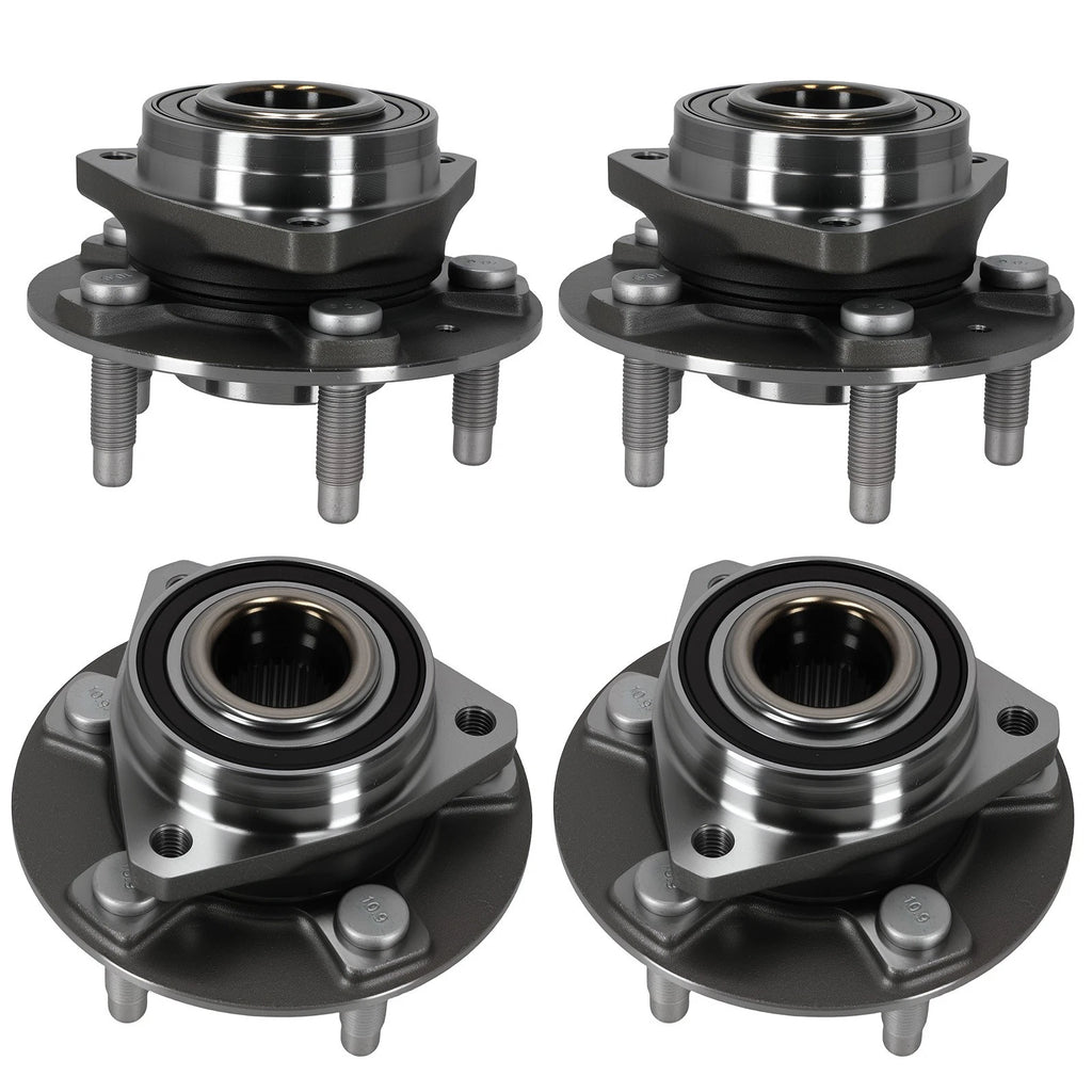 4X Wheel Hub and Bearing Assembly for Chevrolet Camaro (2010–2015)