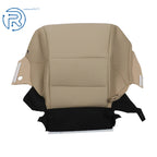 Leather Driver Side Bottom Seat Cover for Honda Accord (2013-2017) Perforated Tan