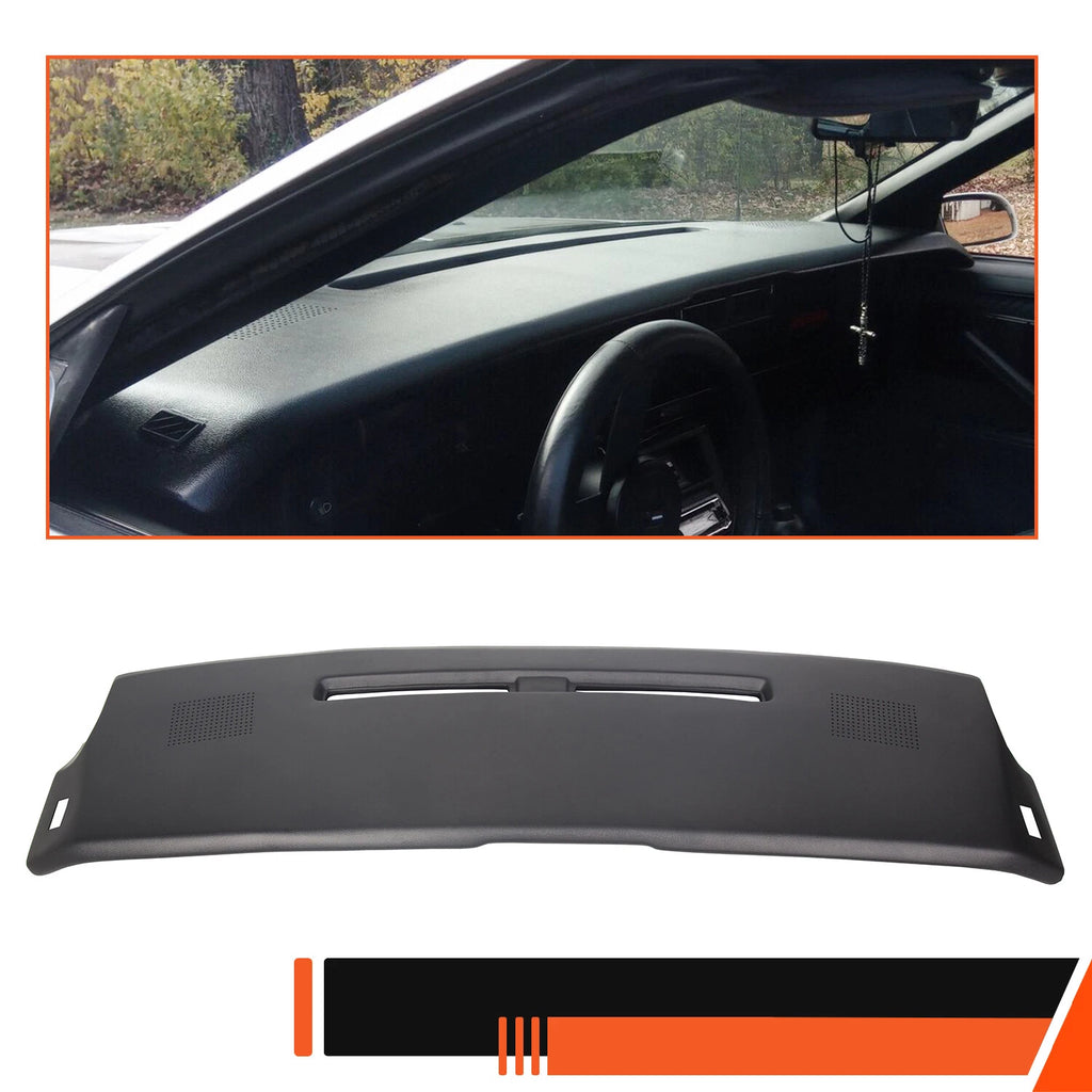 Dash Pad Overlay Cover for Chevrolet Camaro (1984–1992) Textured Black