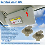 Sun Visor Clip for Honda Civic (1996–2004) Beige No. 88217-S01-A01ZA