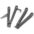 Rear Passenger Foot Pegs for Honda CBR1000RR (2004-2007) Black