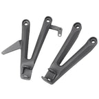 Rear Passenger Foot Pegs for Honda CBR1000RR (2004-2007) Black