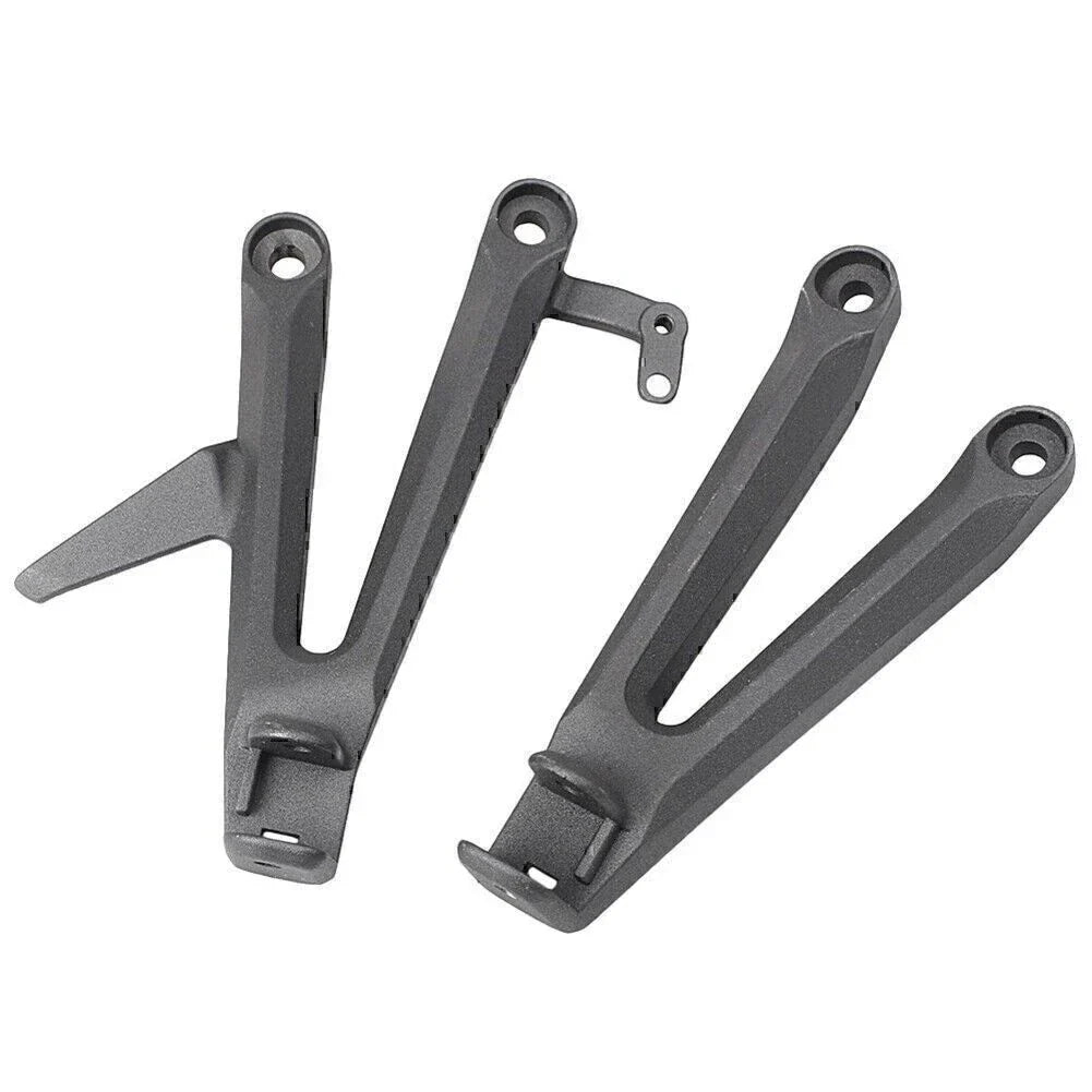 Rear Passenger Foot Pegs for Honda CBR1000RR (2004-2007) Black