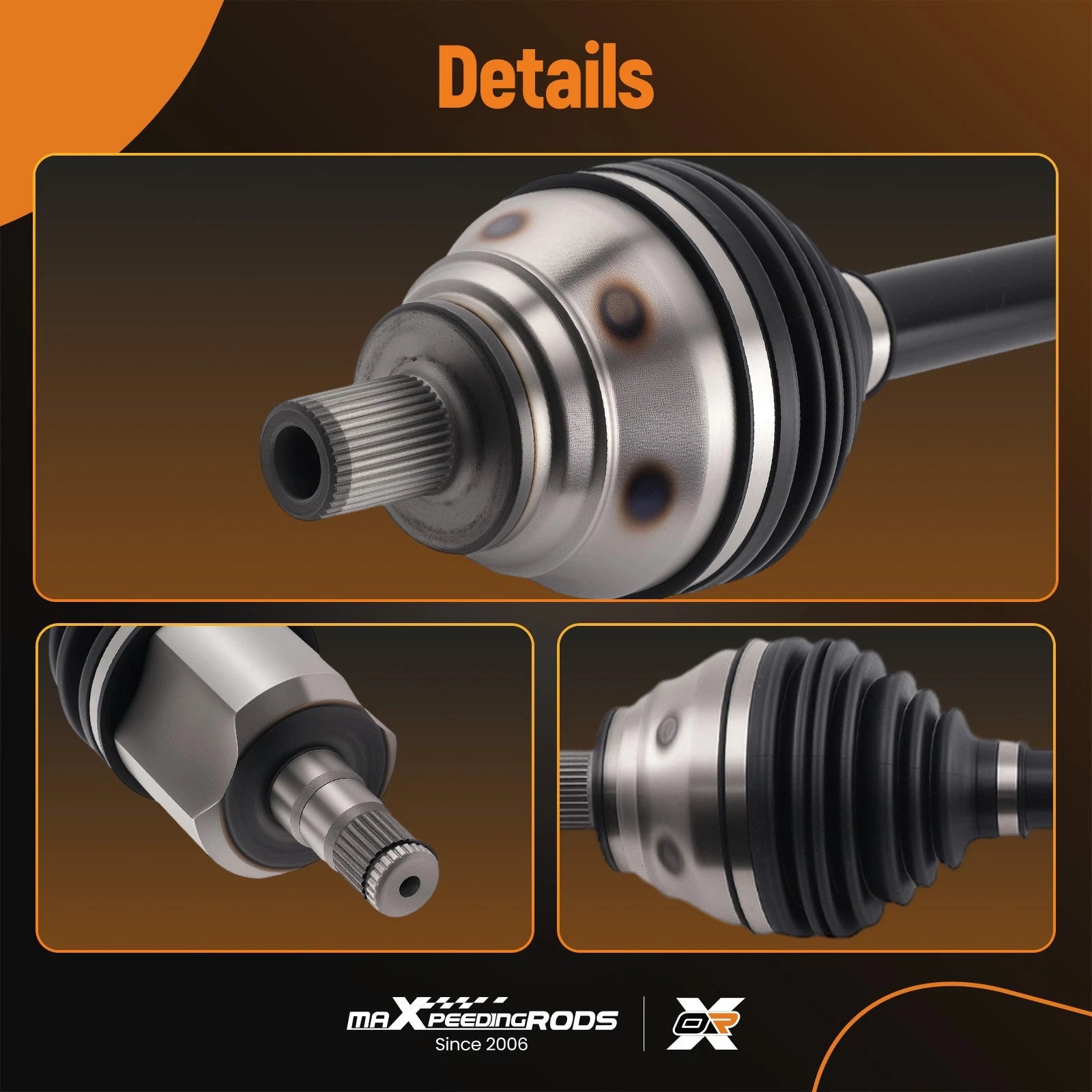 Front Left CV Axle for Volkswagen Jetta CC Golf Passat Rabbit (Automatic)