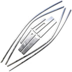 10pc Luxury Stainless Window Trim Package for Lincoln Continental (2017–2021)