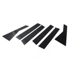 6 x Bright Black Car Window Pillar Posts Trims for Dodge Journey (2009-20)