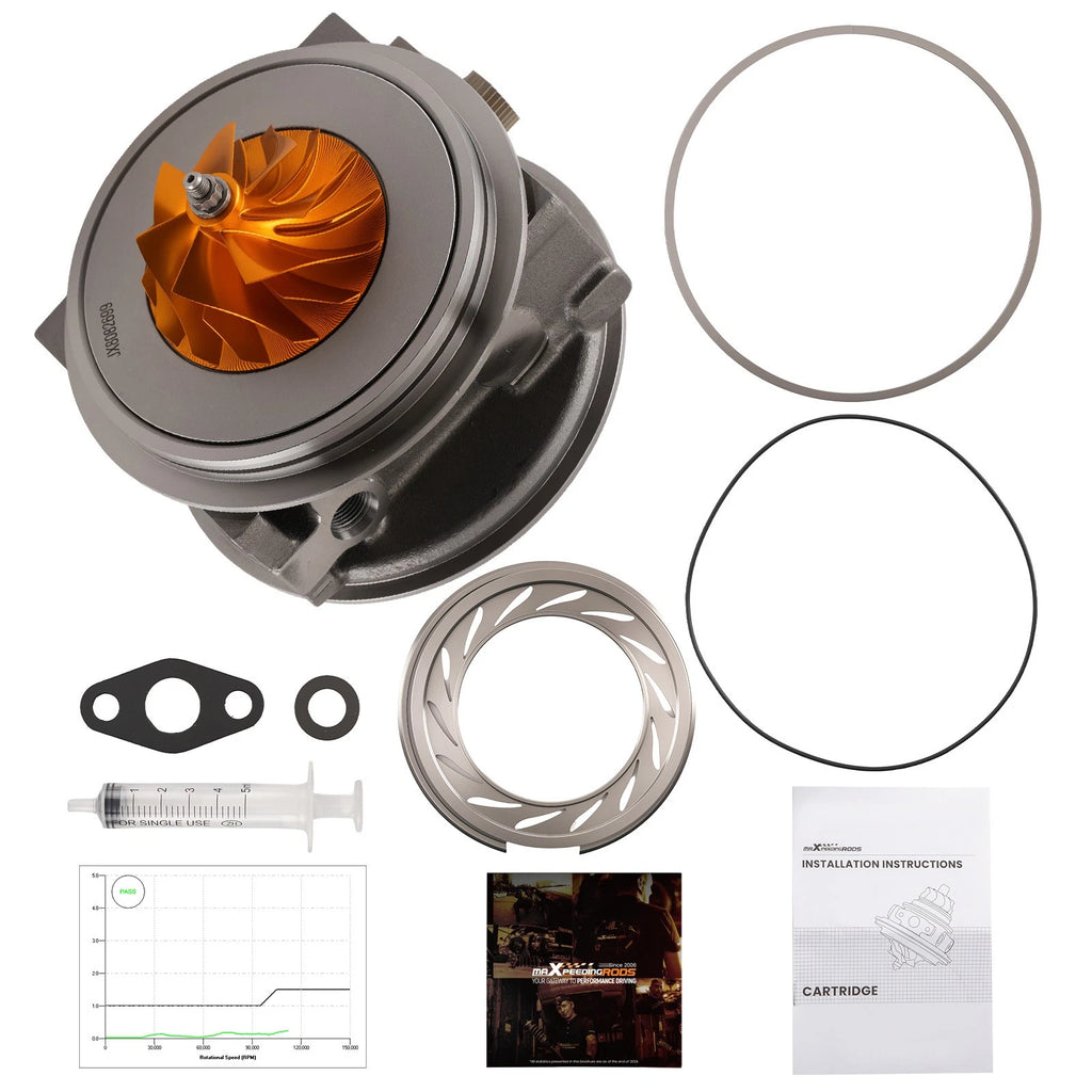 Turbo Cartridge Core for Volvo D13 Mack MP8 (2007–2023) Billet Wheel 85151094 HE400VG