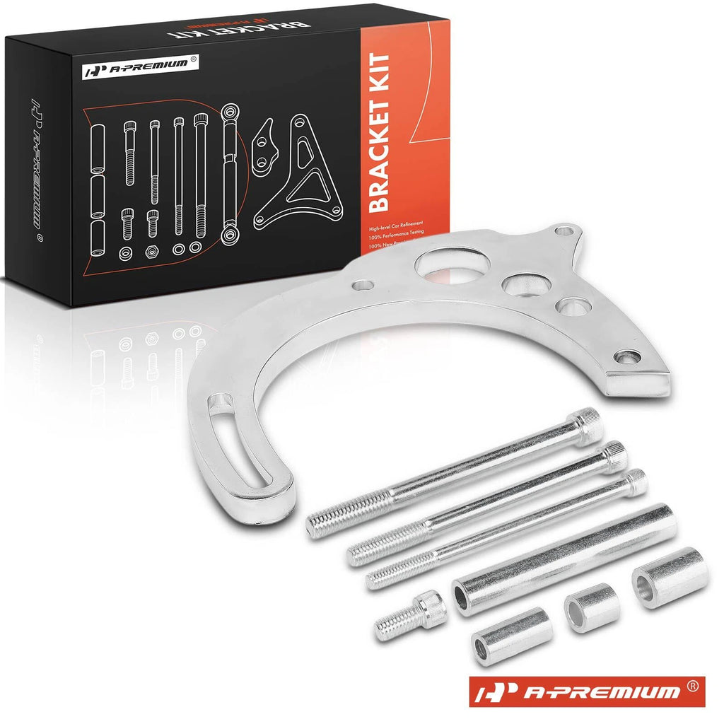 9x Aluminum Alternator Bracket Kit for Ford 429 460 (1968–1997)