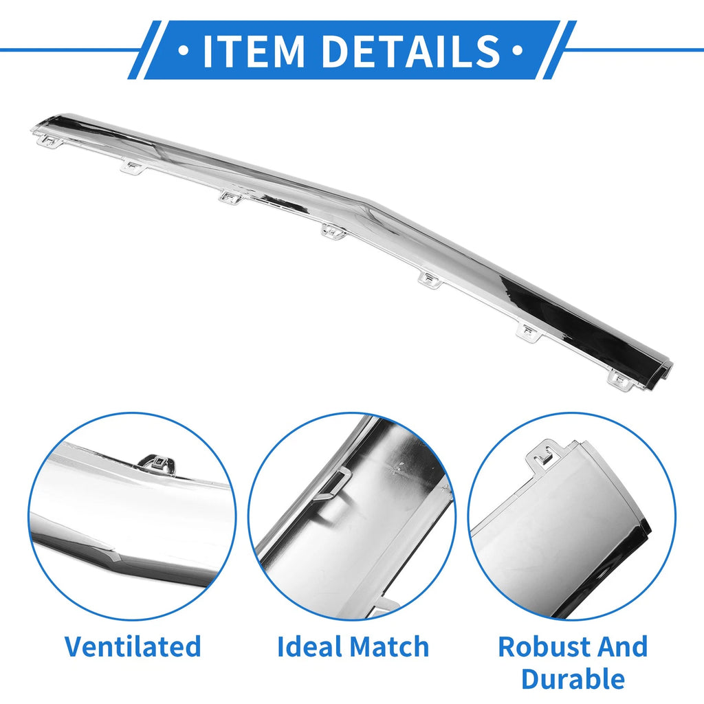 Front Lower Center Bumper Grille Trim for Mercedes-Benz CLS W218 (2015–2017)