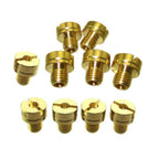 10pcs Main Jets for Mikuni N100/604 Carburetor (#105-#205)