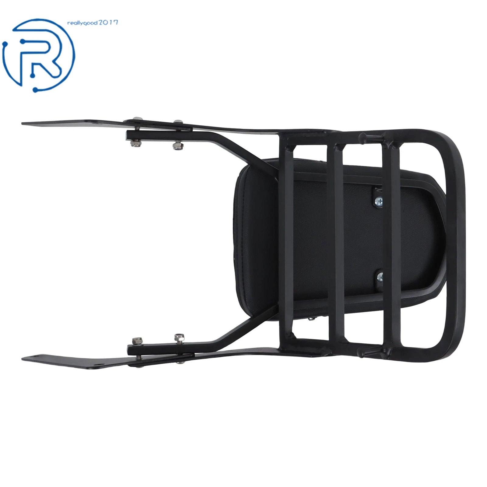 Passenger Backrest Sissy Bar with Luggage Rack for Honda Rebel 250 (1985–2016)