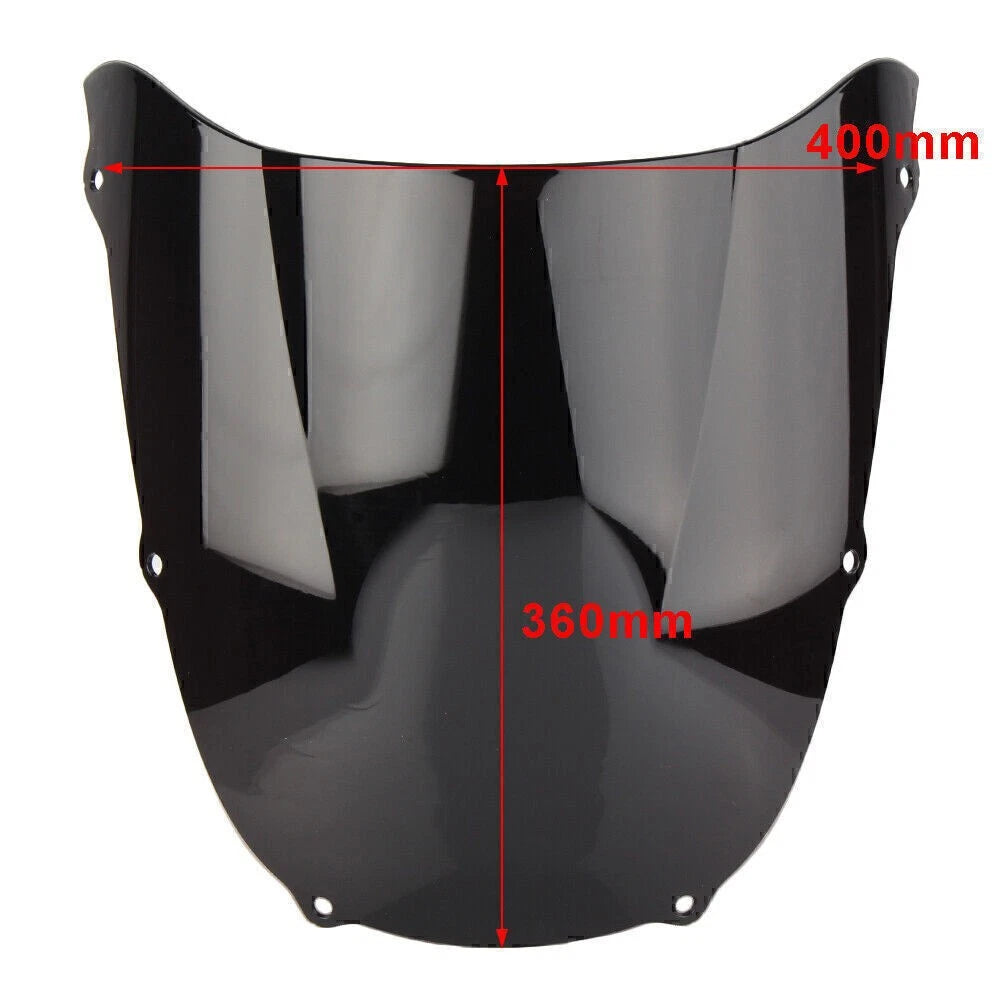 Front Windshield for Kawasaki ZX6R (1998–1999) Tan Windproof