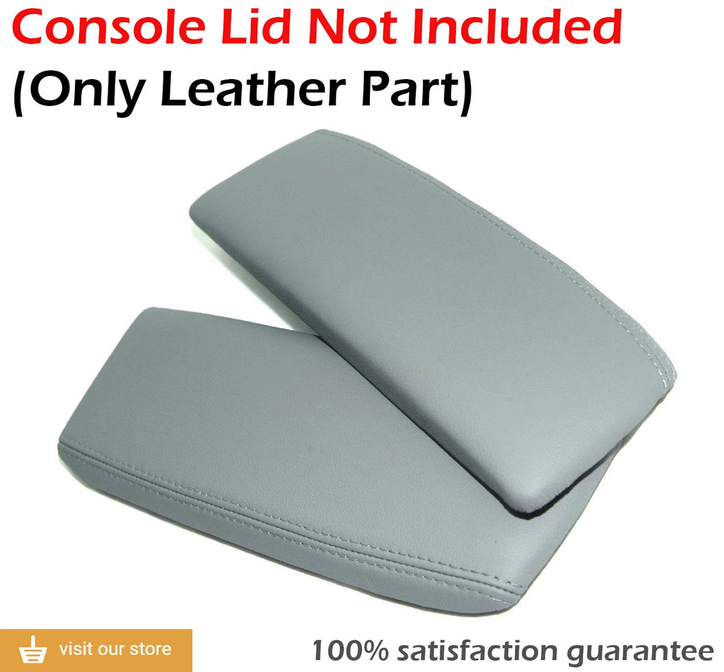 Center Console Armrest Cover for Acura RL (2005–2012) Gray Vinyl