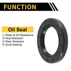 Set of 5 Oil Seal Rotary Shaft Seal NBR Rubber 40x62x8mm