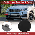 Front Tow Cover Cap for BMW X6 F16 M-Sport (2015–2019) No. 51118065933 Carbon Black