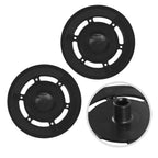 Set of 2 Turbo Mop Holder Brackets for Robot Vacuum Cleaner (Plastic, Black)