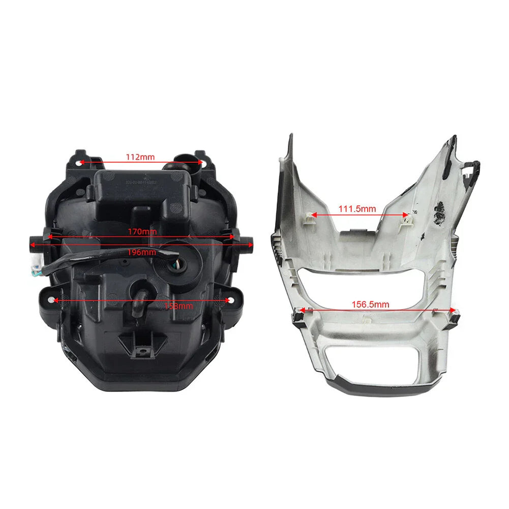 LED Headlight & Cover for Honda Grom MSX 125 (2016-2018)