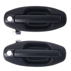 2 x Front Right & Left Outer Door Handle Black for Hyundai Santa Fe SM (2000–2005)