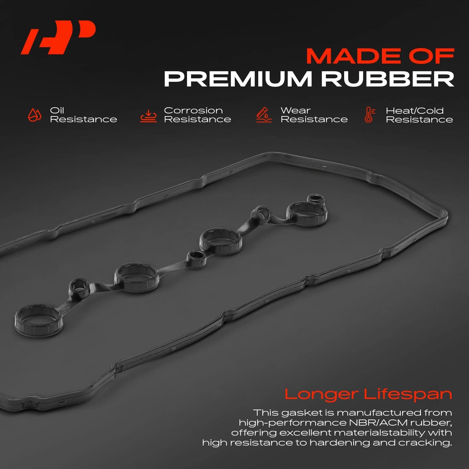 Engine Valve Cover Gasket Set for Hyundai Sonata, Kia Optima (2006–2008)