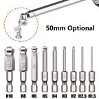 Hex Ball End Screwdriver Bit for (Alloy Steel)