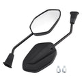 Set of 2 Black Rearview Mirrors for Honda Dio 110 SCV110 (2017–2022)