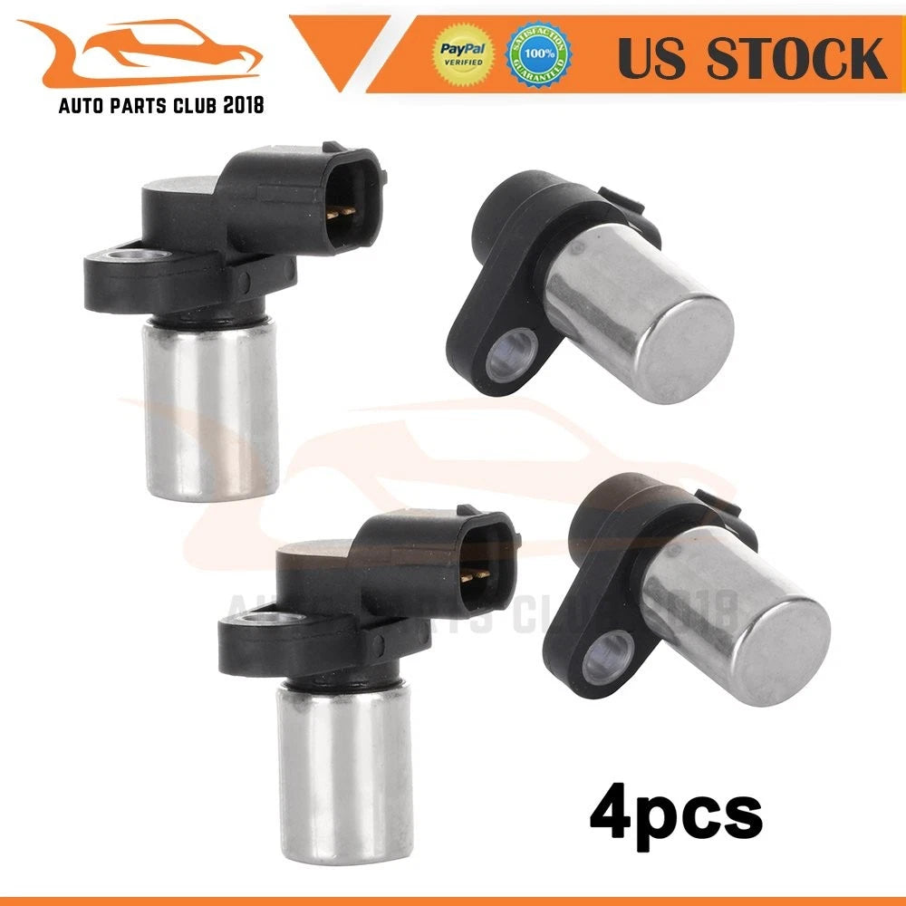 Set of 4 Crankshaft Position Sensors for Subaru Impreza Forester BRZ Baja Saab 9-2X