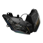 Black Front Headlight Assembly for Kawasaki Ninja 300 (2013–2017)