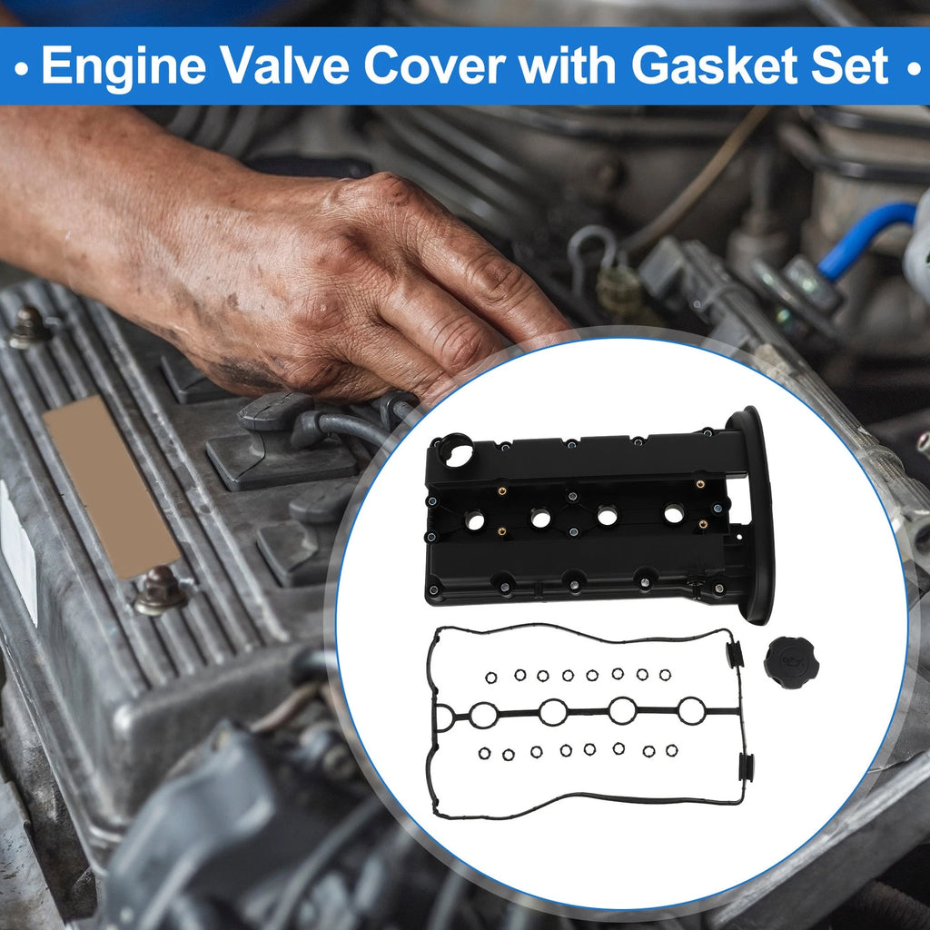 Front Engine Valve Cover w/ Gasket No. 25192208 for Chevrolet Aveo (2003–2013)
