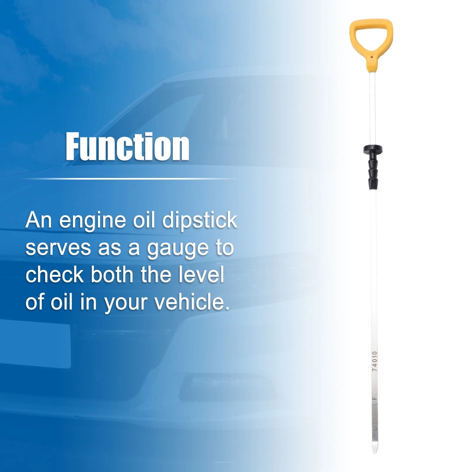 Engine Oil Level Indicator Dipstick for Toyota Celica (1986–1999) No. 15301-74010