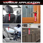 JDM Rear Tow Hook Towing Strap Decoration Kit for Auto (Set)
