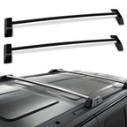 Roof Rack Cross Bar Set for Hummer H3 H3T (2006–2010) - Black, W/Lock