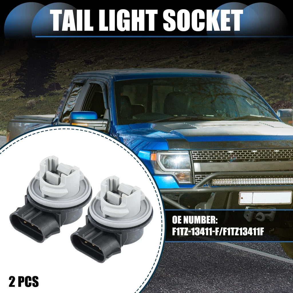 2pcs Tail Light Socket No.F1TZ-13411-F/F1TZ13411F for Ford Mustang Focus 