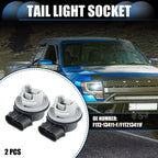 2pcs Tail Light Socket No.F1TZ-13411-F/F1TZ13411F for Ford Mustang Focus 