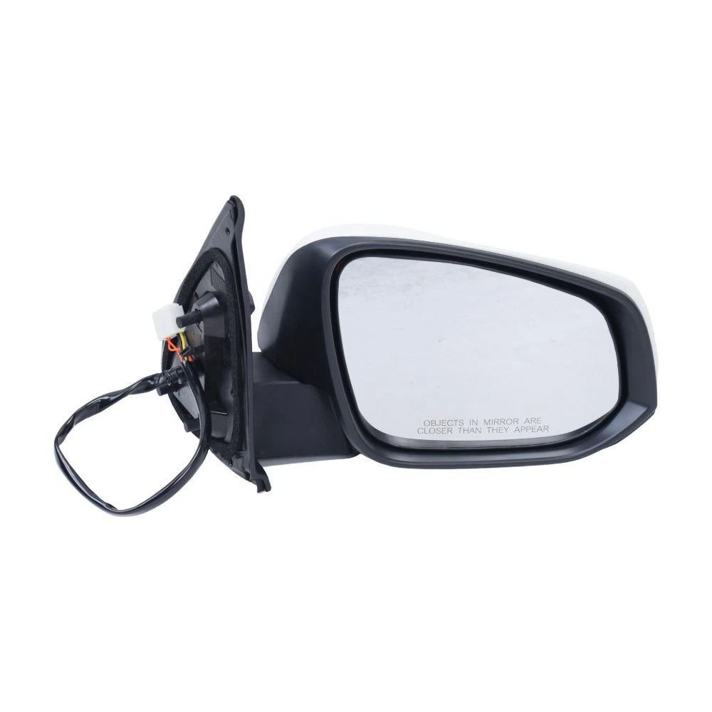 Heated White Mirror for Toyota Tacoma (2016–2023) Right Passenger Side