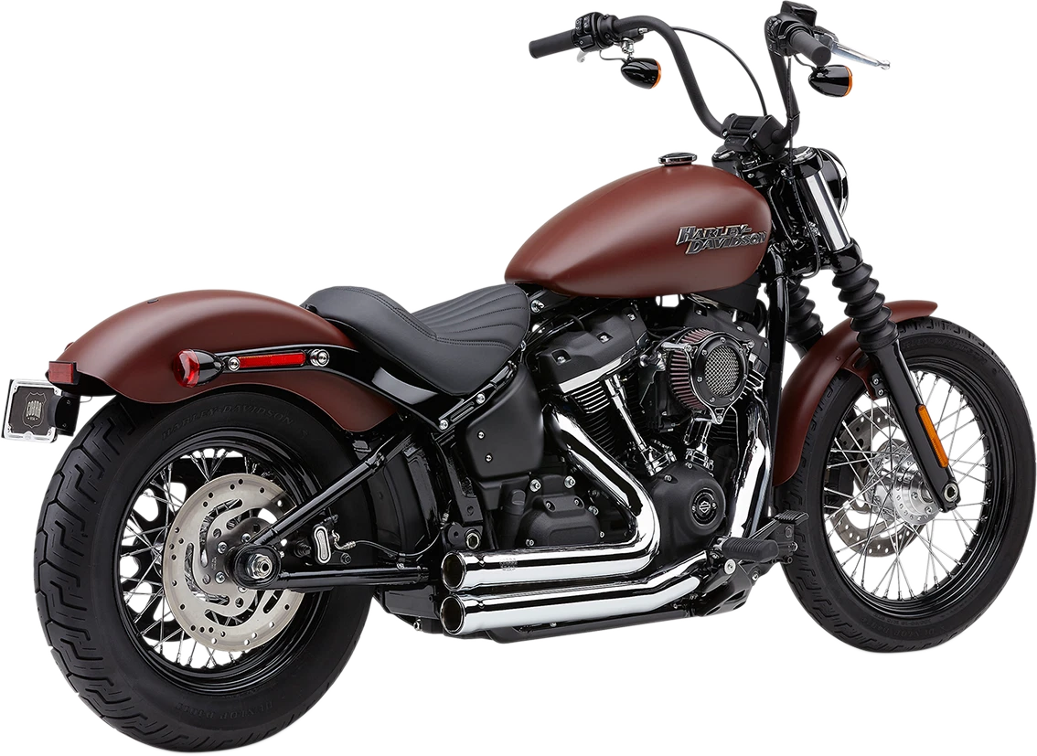 Cobra 909 Exhaust for Harley Softail (2018–2020) Chrome Performance Pipe