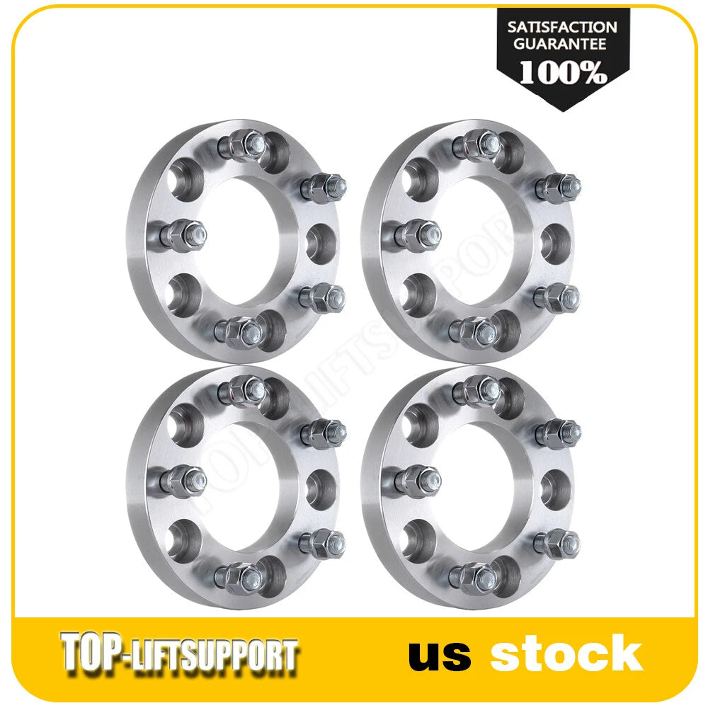 Set of 4 Wheel Spacers 1 inch 5x5 for Jeep Grand Cherokee (1999–2010)