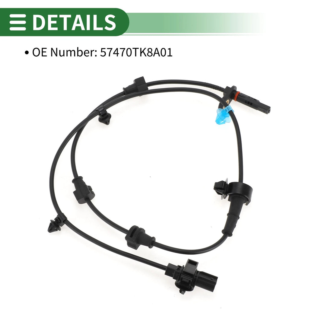 ABS Wheel Speed Sensor 57470TK8A01 for Honda Odyssey (2012–2017)