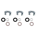 3pc Fuel Injector Seal Kit for Audi Q7, VW Atlas, CC, Passat, Touareg (–)