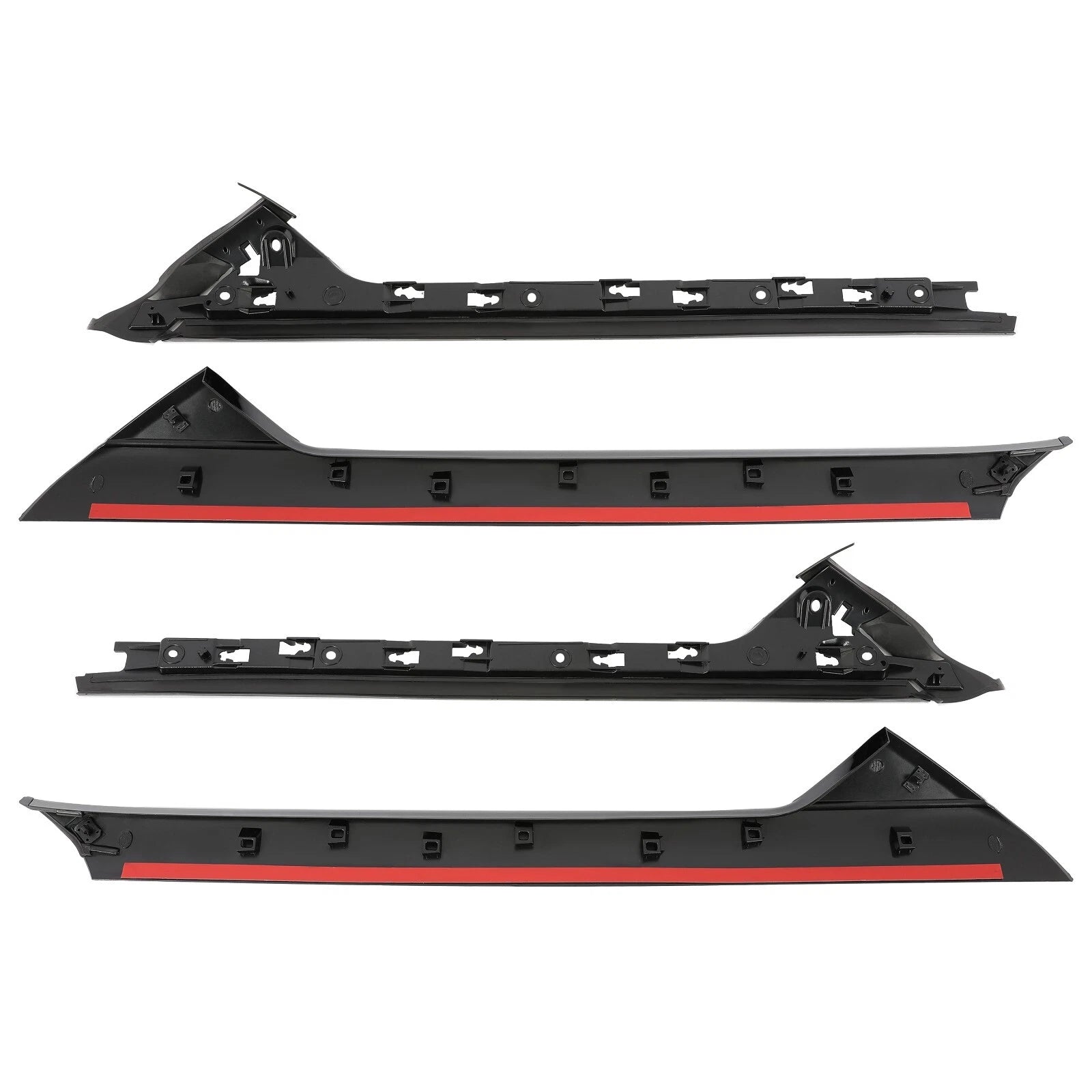 Set of 2 Inner & Outer Windshield A Pillar Trim for Ford Explorer (2011–2019)