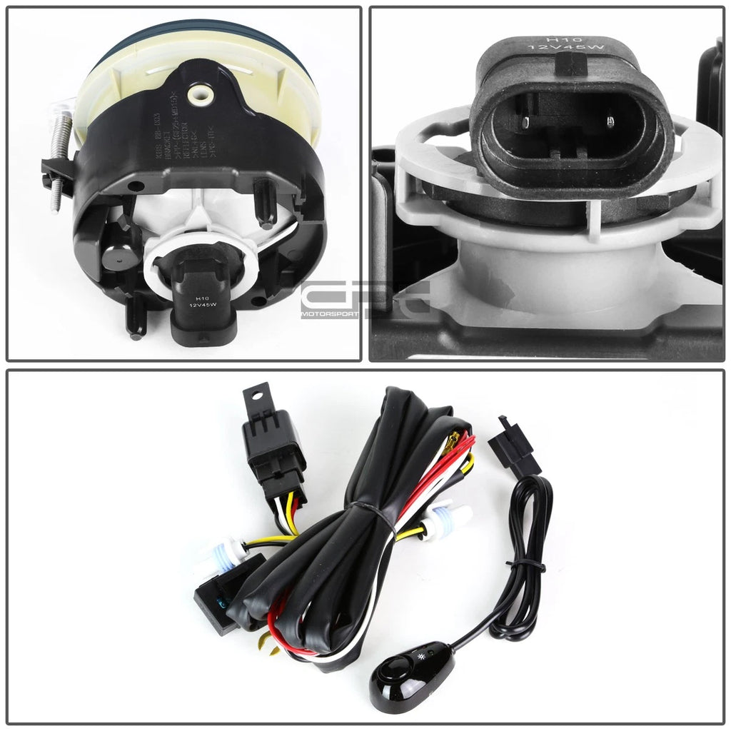 Fog Light Lamp + Switch for Dodge Avenger, Grand Caravan (2008–2010)