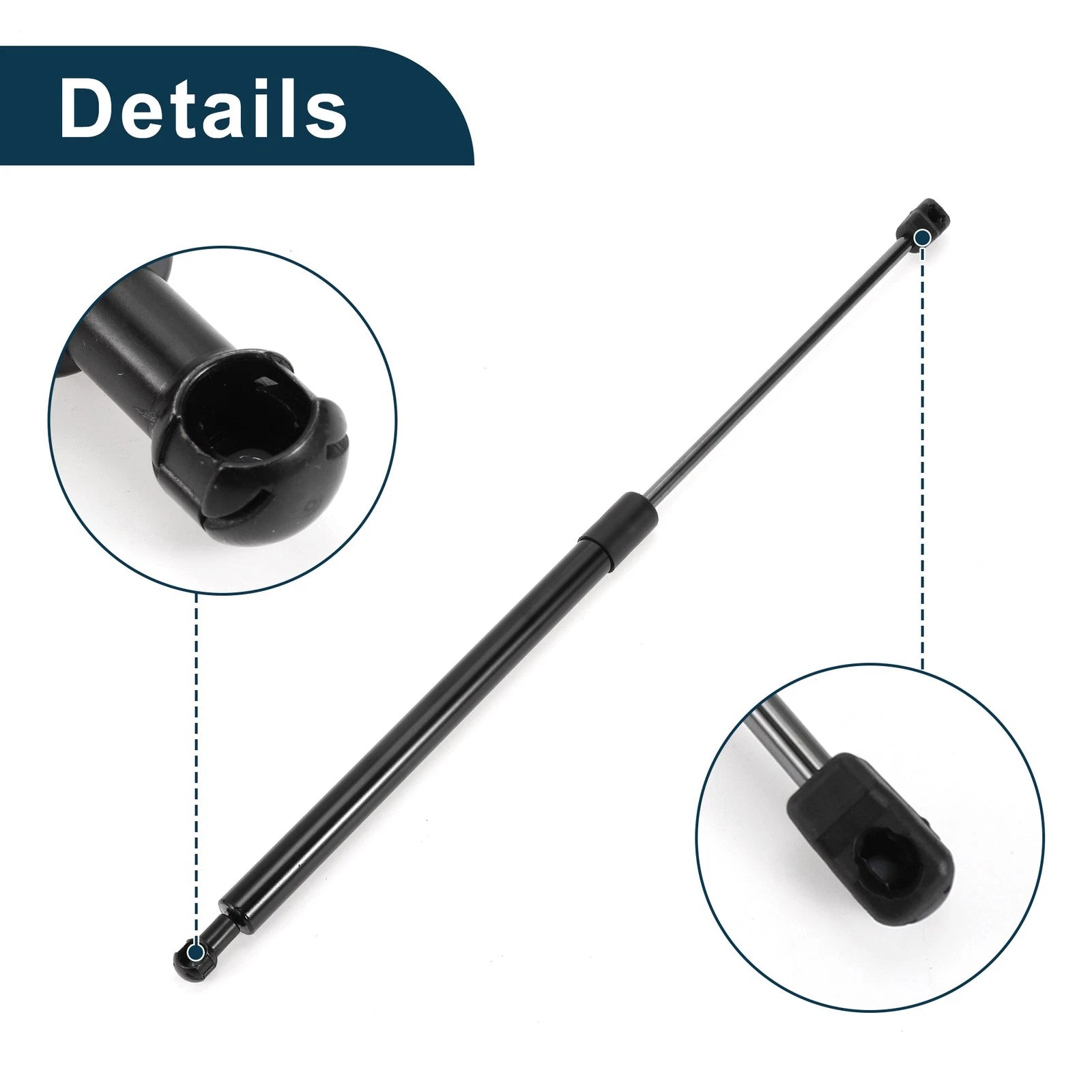 2X Front Hood Lift Supports Struts Gas Spring for Nissan Rogue X-Trail (2014–2020)