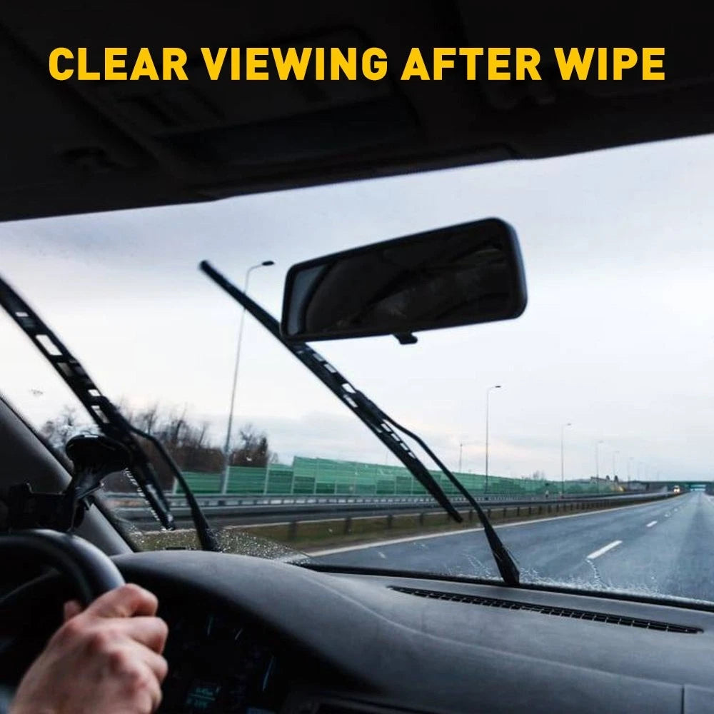 Set of 4 Universal 28" Rubber Frameless Windshield Wiper Blade Refills