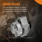 Alternator for Toyota 4Runner Tacoma (2000-2004) 2.7L 2.4L 80A 12V