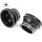 Set of 2 Air Cleaner Joint Intake Boots for Yamaha Banshee YFZ 350 (1987–2006)