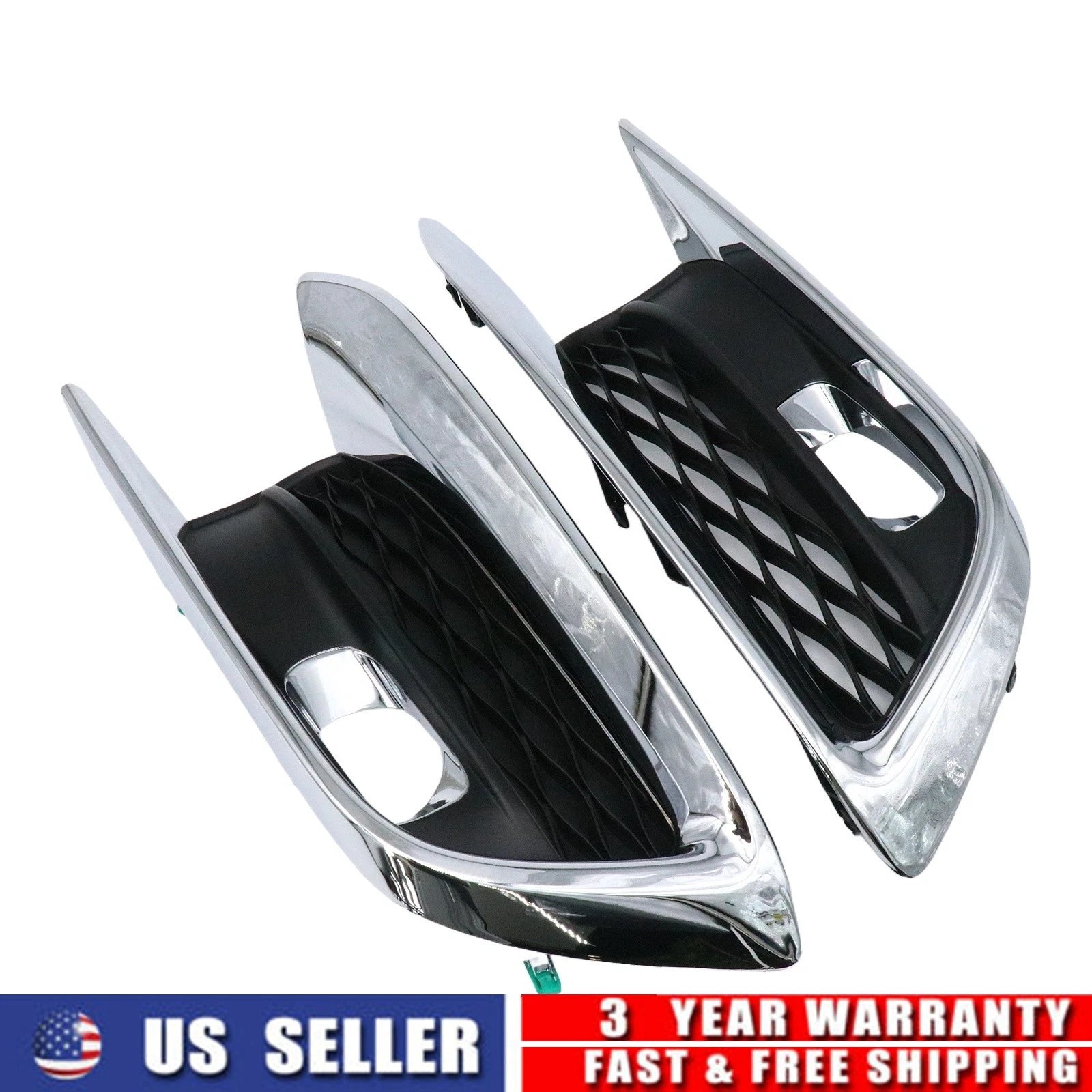 Set of 2 Fog Light Cover Caps for INFINITI QX60 (2016–2020)