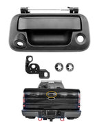 Metal Tailgate Latch Handle w/ Camera Hole for Ford F150 F250 F350 (2004–2016)