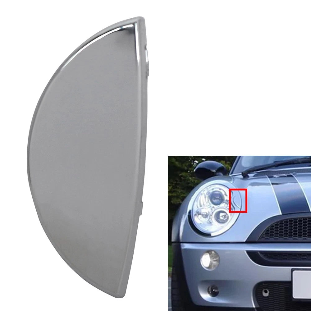 Headlight Washer Nozzle Cover for BMW Mini Cooper R50 R52 R53 (2001–2008)