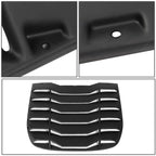 Rear Window Matte Louver Sun Shade Cover for Nissan 370Z Coupe (2009–2019)